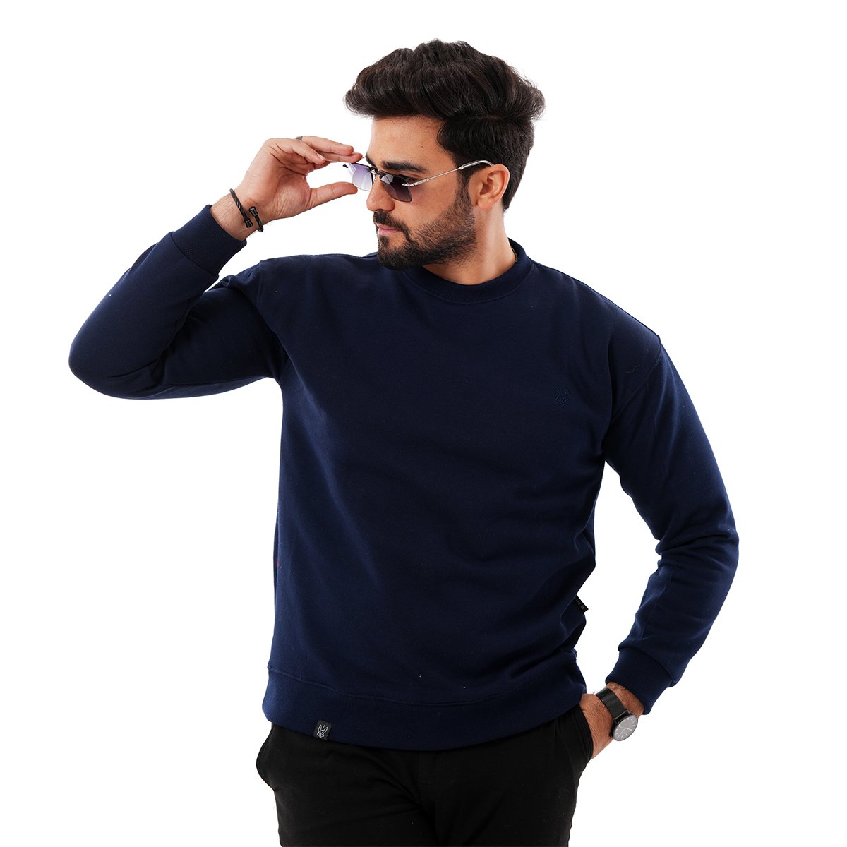 Sweatshirt Bleu Marine – Image 3