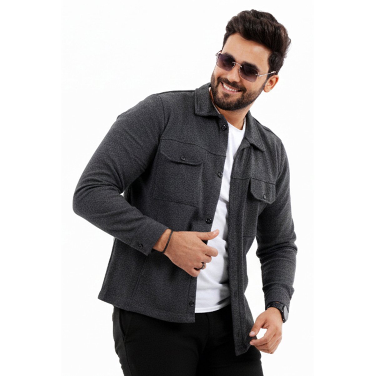 Surchemise Gris foncé – Image 5